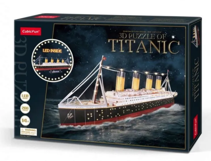 puzzle-3d-cubic-fun-led-titanic-266-elementow-bohater-brak