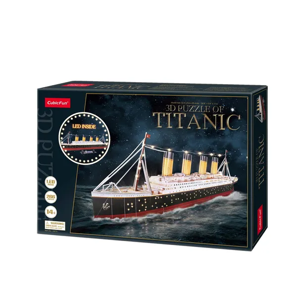 puzzle-3d-cubic-fun-led-titanic-266-elementow-wiek-dziecka-8-lat