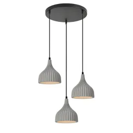 lampa-wiszaca-sufitowa-potrojna-loft-betonowa-czarna-ryflowana-modern