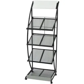 stojak-na-gazety-i-magazyny-z-4-polkami-czarno-bialy-47x40x134-cm