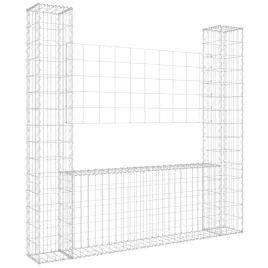 kosz-gabionowy-z-zelaza-srebrny-140-x-20-x-150-cm-drut-35-mm-2-slupk