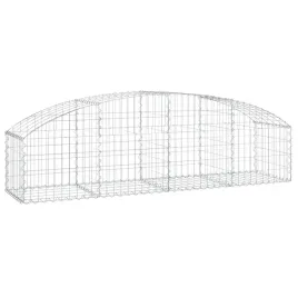kosz-gabionowy-dekoracyjny-izolujacy-dzwieki-200x50x40-60-cm-srebrny