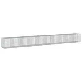 kosz-gabionowy-1000-x-100-x-100-cm-srebrny-z-drutu-nierdzewnego