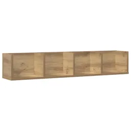 polka-wiszaca-dab-artisan-100-x-18-x-18-cm-na-plyty-cd-dvd-4-przegro