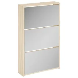 szafka-na-buty-debowa-63-x-17-x-1025-cm-3-szuflady-lustro