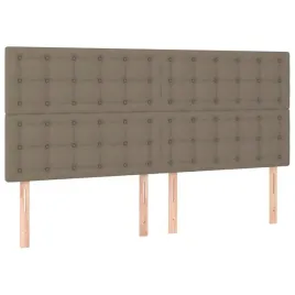 zaglowek-lozka-regulowany-taupe-160-x-5-x-118-128-cm