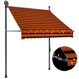 zwijana-markiza-pomaranczowo-brazowa-150x120-cm-z-lampkami-led
