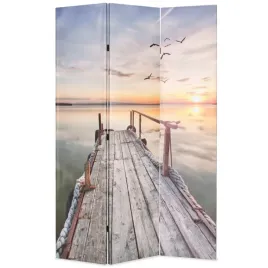 parawan-120x170-cm-z-nadrukiem-jeziora-o-zachodzie-slonca