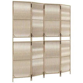 parawan-z-polirattanu-bezowy-196-x-200-cm-4-panele-wzor-przeplecionych
