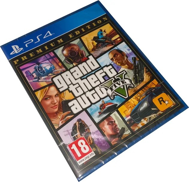 GTA V / GRAND THEFT AUTO V PREMIUM EDITION / PL / NOWA / PS4