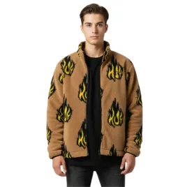 kurtka-meska-huf-flamin-zip-sherpa-fleece-polarowa-z-nadrukiem