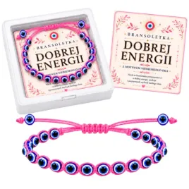 bransoletka-dobrej-energii-niebieskie-oko-rozowy-sznurek-kartka-pudelko