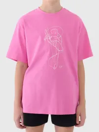4f-t-shirt-dla-dziewczynek-koszulka-z-nadrukiem-bawelniana-rozowa
