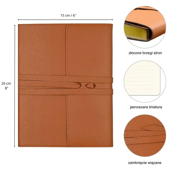 notes-a5-peter-pauper-brazowy-waga-z-opakowaniem-370-kg