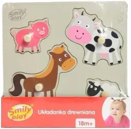 drewniana-ukladanka-zwierzatka-na-wsi-puzzle-z-uchwytami-smily-play