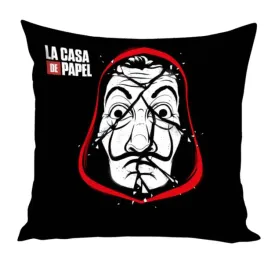 poduszka-la-casa-de-papel-licencyjna-czarna-z-maska-serialowa-ozdoba