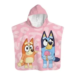 poncho-bluey-50x100-szybkoschnace-z-mikrofibry-rozowe-z-kapturem