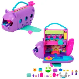 polly-pocket-kotolot-koci-samolot-z-dwiema-laleczkami-zestaw-z-akcesoriami