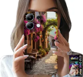 etui-do-xiaomi-note-14s-malownicza-uliczka-z-kawiarnia-szklo