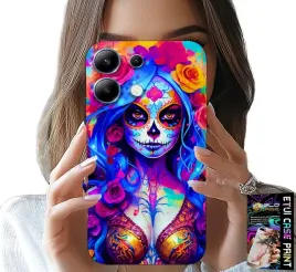 etui-do-xiaomi-note-14s-meksykanska-kolorowa-krolowa-smierci