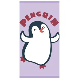 recznik-dzieciecy-pingwinek-bawelniany-welur-do-lazienki-przedszkola