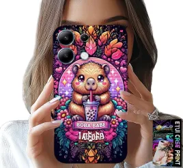 etui-do-xiaomi-note-14s-slodka-kapibara-z-szejkiem-super-wzory