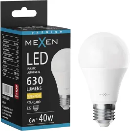mexen-nova-zarowka-led-e27-a60-6w-ciepla-3000k-630-lm