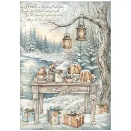 papier-ryzowy-do-decoupage-a4-stamperia-white-christmas-stol-nad-woda