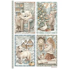 papier-ryzowy-do-decoupage-a4-stamperia-white-christmas-4-karty