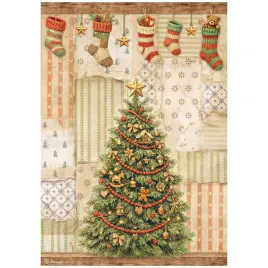 papier-ryzowy-do-decoupage-a4-stamperia-silent-night-choinka