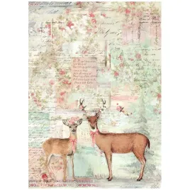 papier-ryzowy-do-decoupage-a4-stamperia-winter-magic-jelen