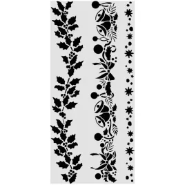 szablon-mix-media-3d-12x25cm-swiateczne-bordery-stamperia