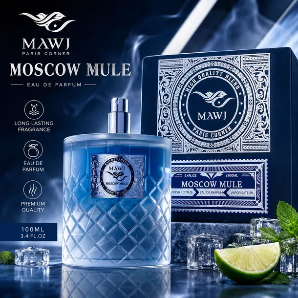 Papis Corner Mawj Moscow Mule 100ml Unisex Arabskie Perfumy*Prezent