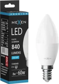 mexen-nova-zarowka-led-e14-c37-8w-zimna-6500k-840-lm