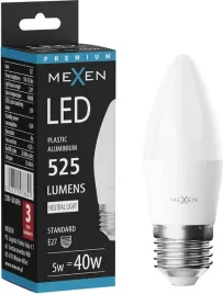 mexen-nova-zarowka-led-e27-c37-5w-neutralna-4000k-525-lm
