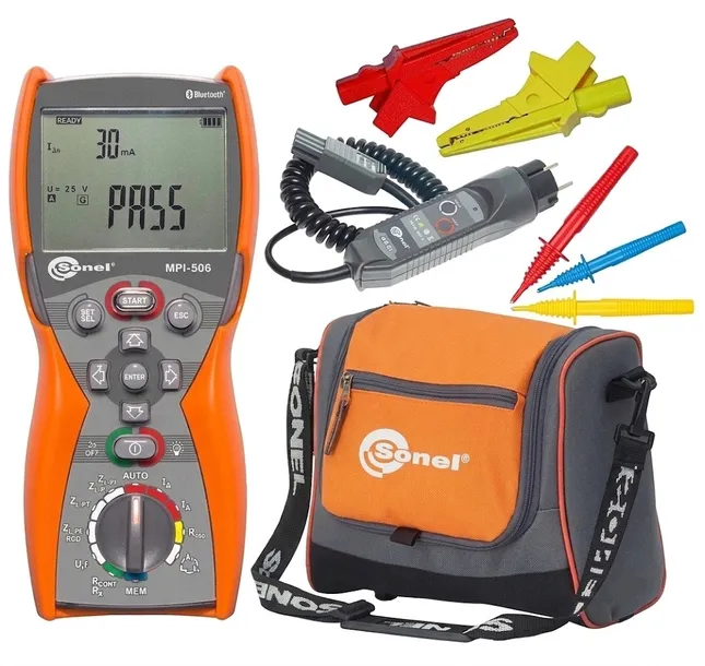 Sonel MPI-506 Wielofunkcyjny Miernik Parametrów Instalacji Elektrycznej