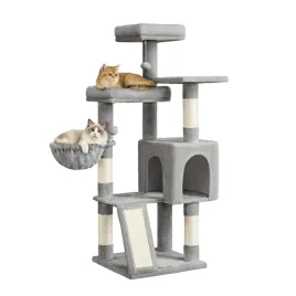 drapak-wysoki-legowisko-slupek-do-drapania-wieza-feandrea-101-160-cm