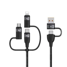 usams-kabel-u85-2xusb-c-usb-micro-usb-lightning-6w1-2m-100w-pd-fast-charge
