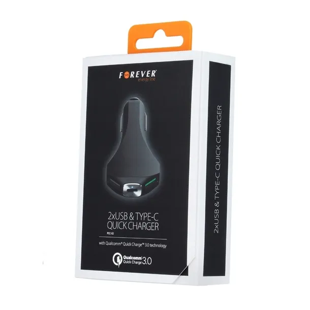 ladowarka-samochodowa-usb-typ-c-forever-3000-ma-przewod-w-zestawie-nie