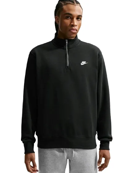 BLUZA MĘSKA SPORTOWA NIKE HALF ZIP SPORTSWEAR CLUB