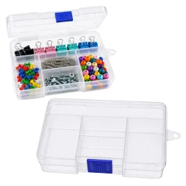 organizer-5-przegrodek-143x98x33mm-niebieskie-zapiecie-pojemnik-na-drobiaz