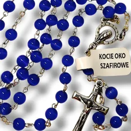 rozaniec-kocie-oko-szafirowe-6mm