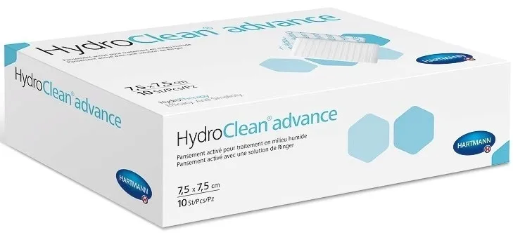 HydroClean advance 7,5cm x 7,5cm HARTMANN 10 sztuk