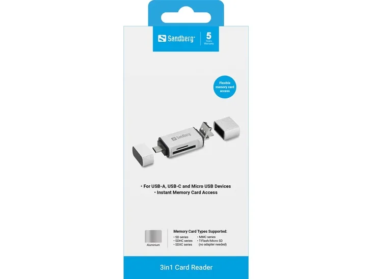 sandberg-card-reader-usb-c-usb-microusb