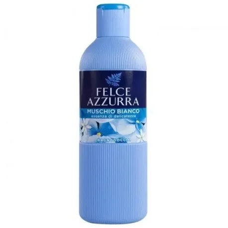 Żel pod prysznic Muschio Bianco 650ml - Felce Azzurra