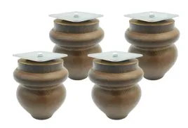 zestaw-4x-nog-drewnianych-toczona-barylka-meble-9-cm-orzech-mocowanie