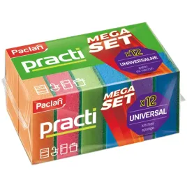 practi-mega-set-duze-gabki-do-mycia-naczyn-zmywaki-paclan-12-sztuk
