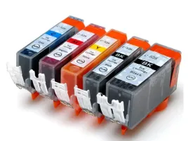 5-x-canon-cli526-pgi525-ip4850-mg5150-6150-8150