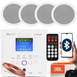4-glosniki-sufitowe-jbl-wzmacniacz-radio-nascienne-bluetooth-usb-lcd