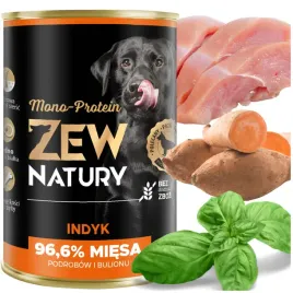 10-x-mokra-karma-dla-psa-indyk-puszka-400g-zew-natury-mono-protein